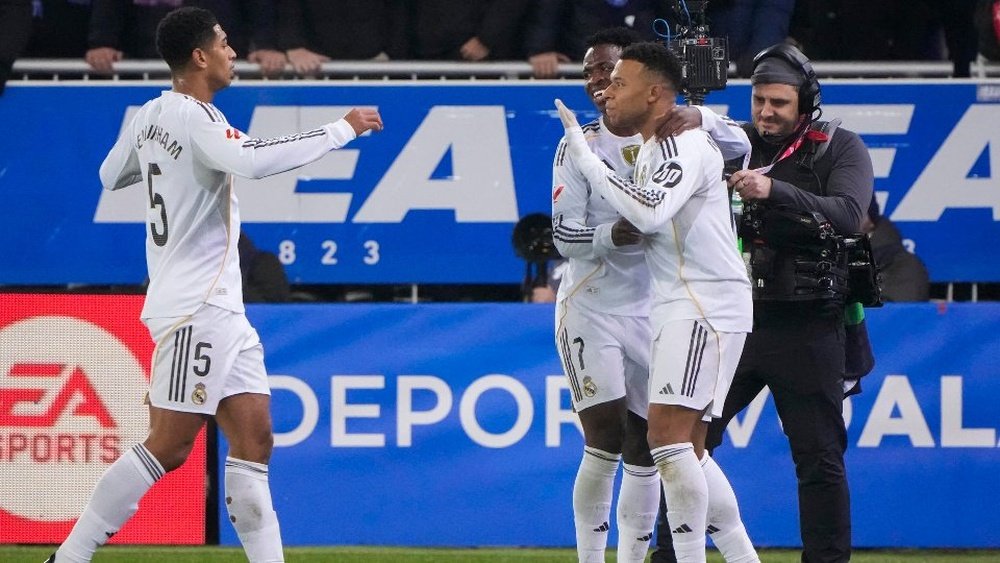 Le Real Madrid a marqué lors de ses 12 dernières confrontations avec Alavés. EFE