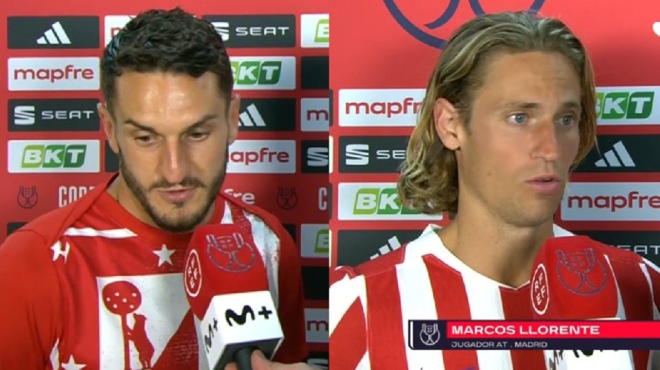 Llorente et Koke saluent la résitance de l'Atlético face à un grand Barça