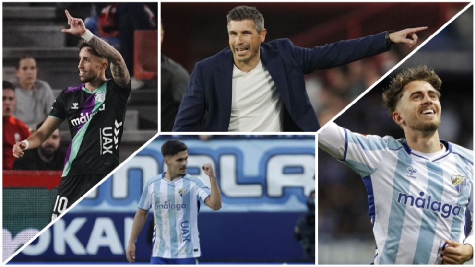 Funes bendice el matrimonio del Málaga con el gol