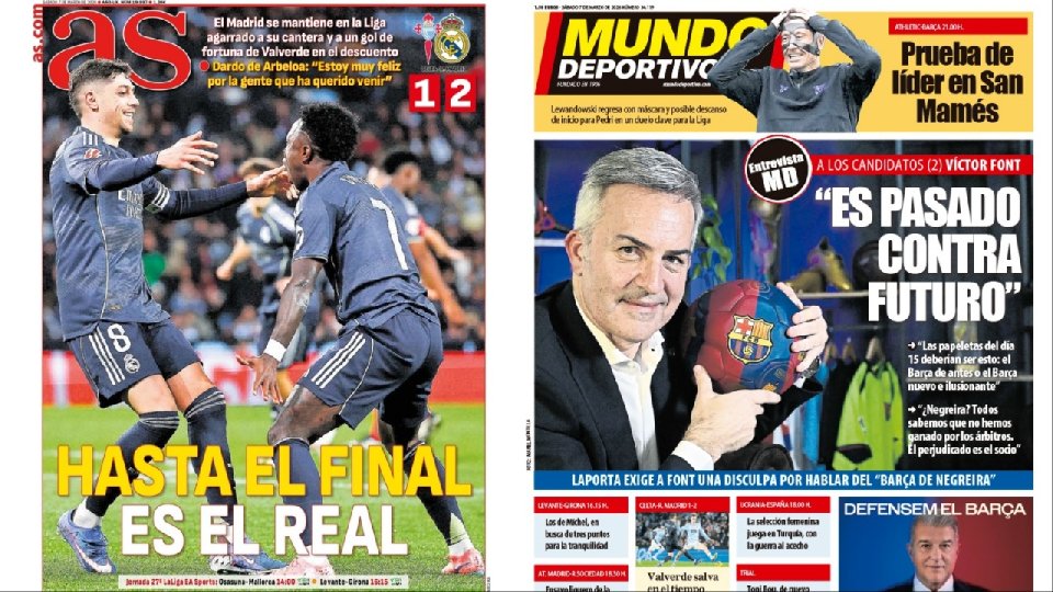 Portadas de la prensa deportiva del 07-03-26