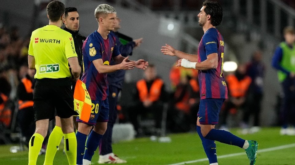 The makeshift forward line Barcelona may be forced to rely on