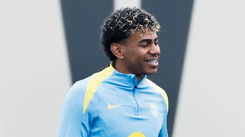 Alivio en el Barça: Lamine Yamal vuelve a entrenar