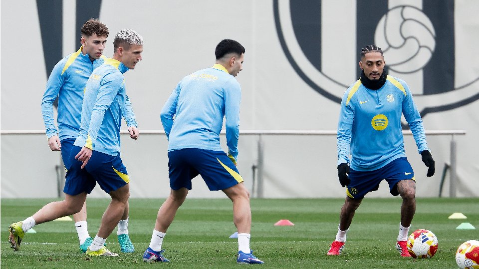 Raphinha, Bernal y Christensen ya ven la luz