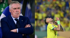 Ancelotti mete a Neymar en la prelista de Brasil