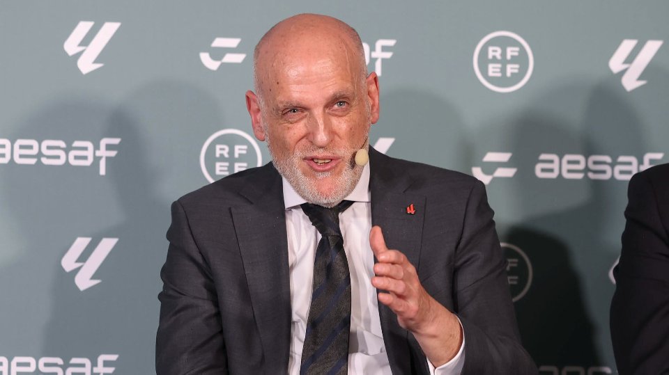 Tebas quiere el sistema de fuera de juego del Mundial de Clubes en LaLiga