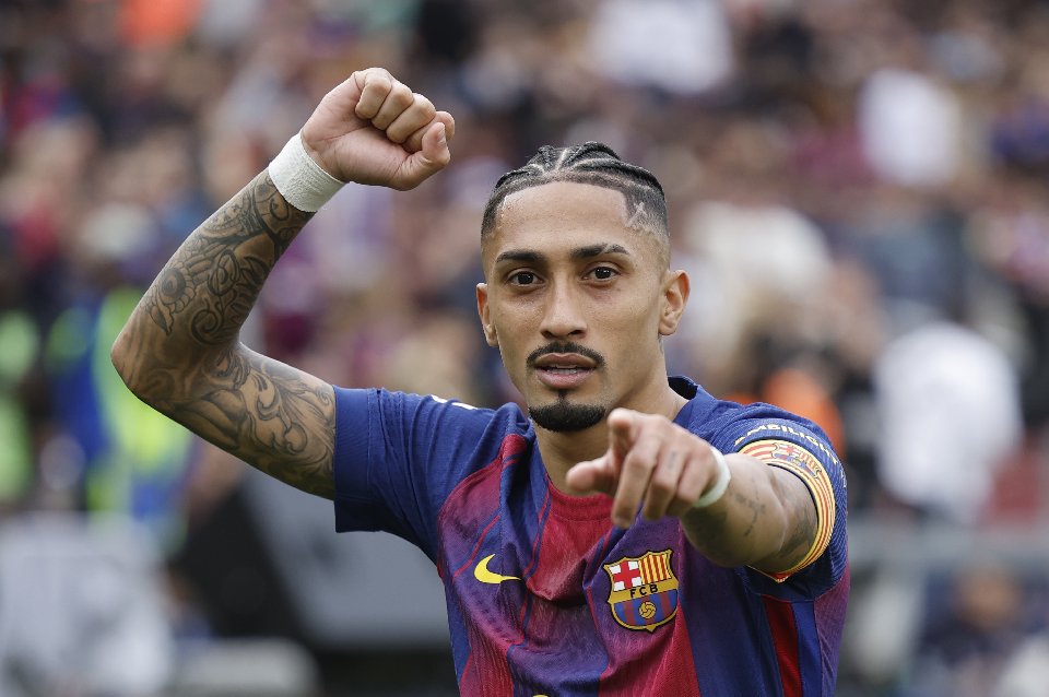 Raphinha, el seguro 'culé' en las penas máximas: 18/18 como profesional