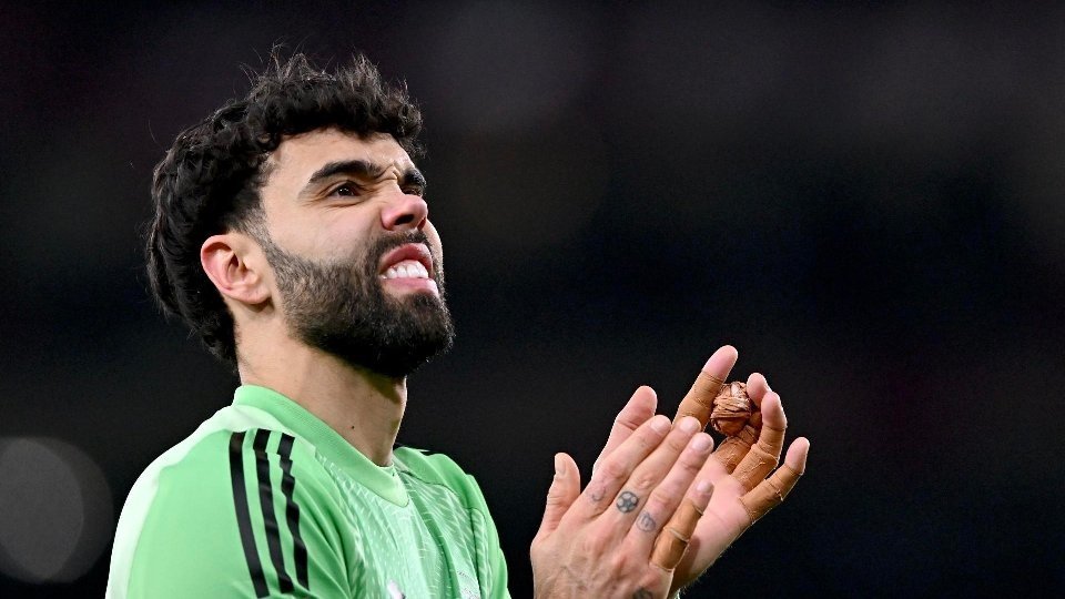David Raya a décroché son troisième Gant d'or consécutif. EFE