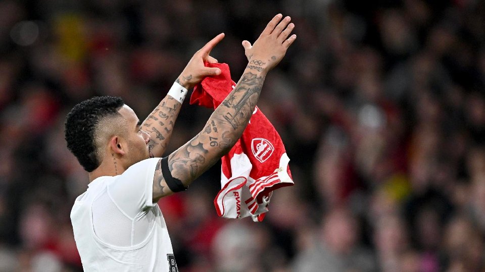 Gabriel Jesus exalta Arsenal como potência global