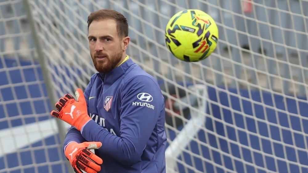 Oblak reste indisponible en raison d'une blessure musculaire. EFE