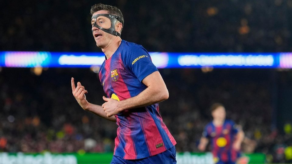 Lewandowski s'est imposé comme un pilier de l'attaque barcelonaise depuis son arrivée en 2022. EFE