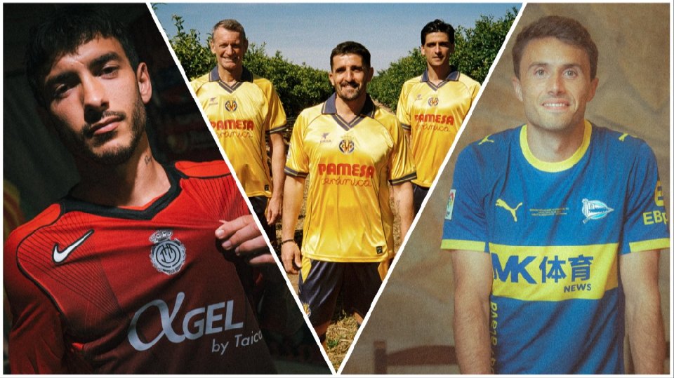 Estas son todas las camisetas de la jornada retro de LaLiga