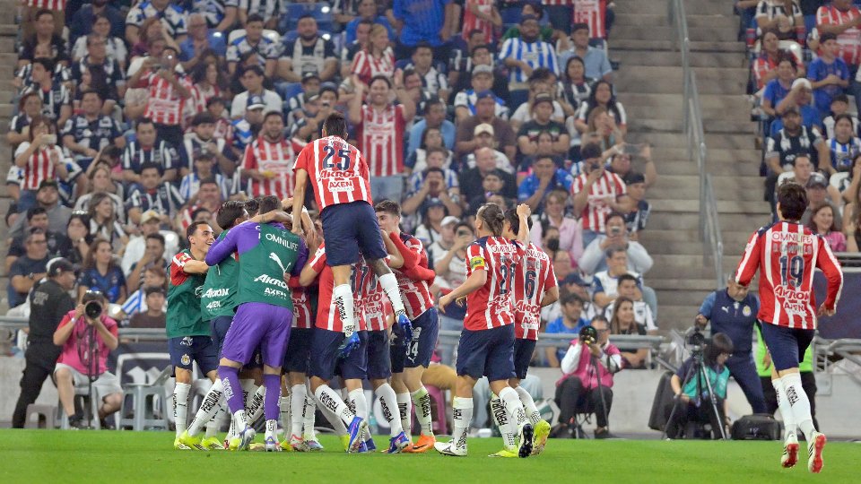 Chivas tala a Monterrey