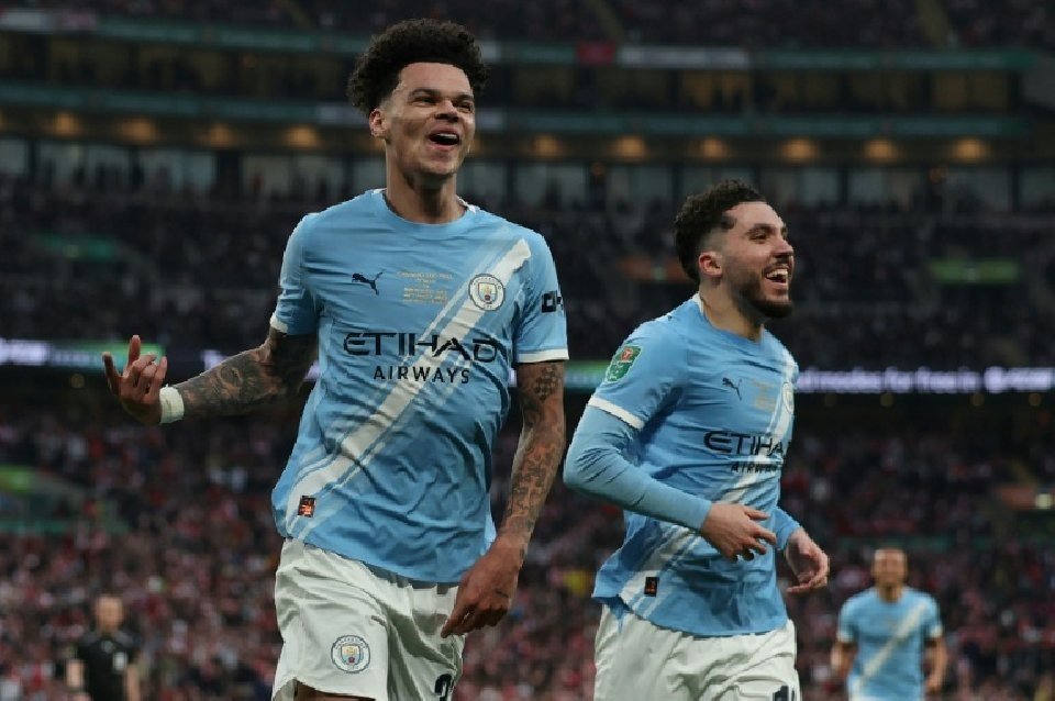Man City win League Cup as O'Reilly sinks Arsenal after Kepa blunder