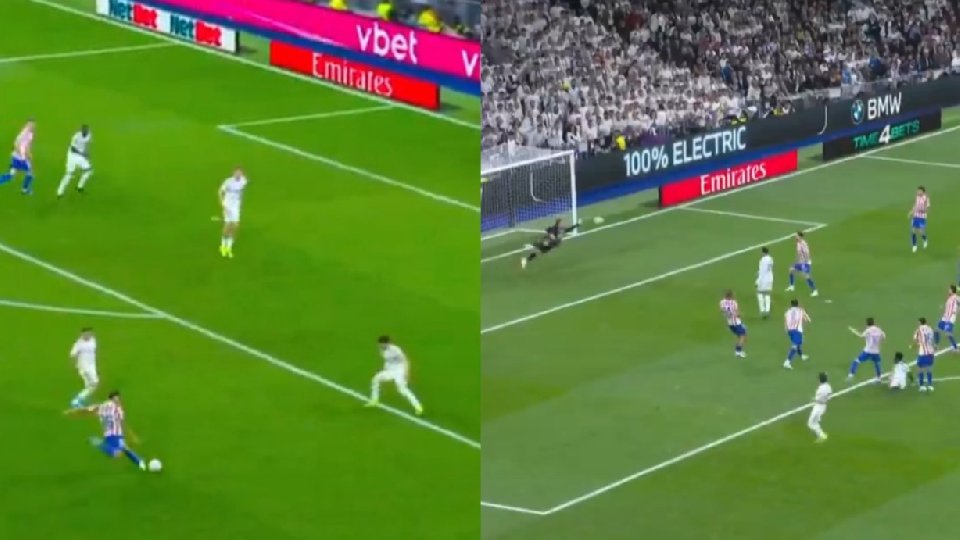 Duelo de golazos: del derechazo de Molina para el 2-2 al 3-2 de Vinicius