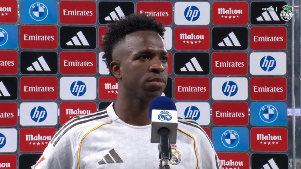 Vinicius a souligné sa montée en puissance systématique lors du sprint final. Capture d'écran/RMTV