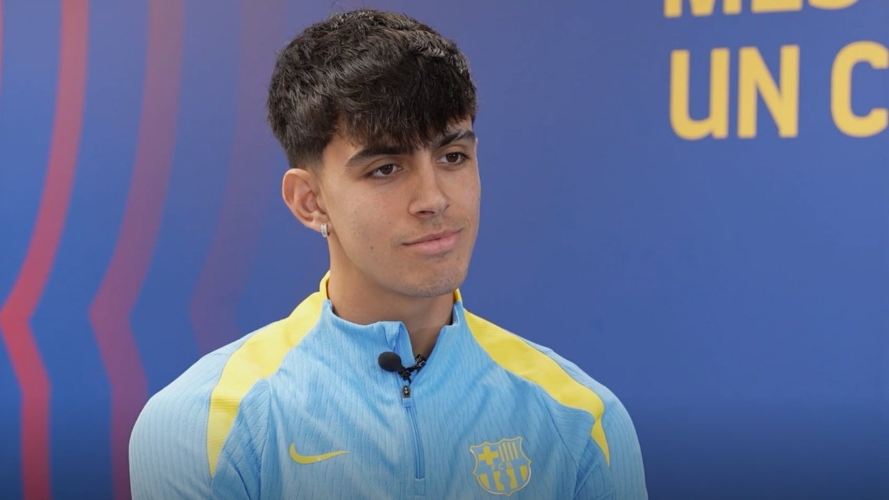 Marc Bernal repasó la actualidad azulgrana. Captura/Sport