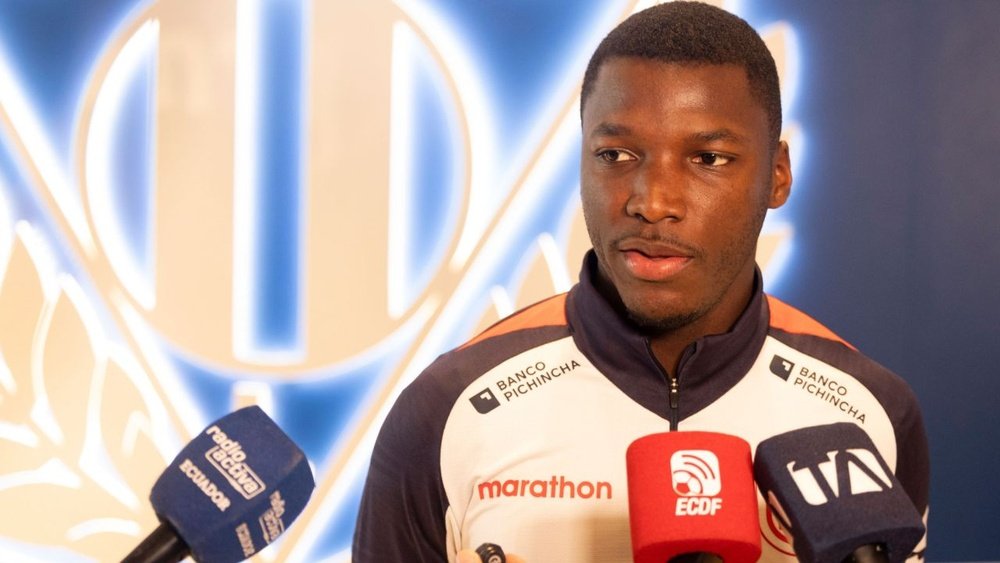 Caicedo a réafirmé sa volonté de rester à Chelsea. Capture d'écran/ElChiringuito