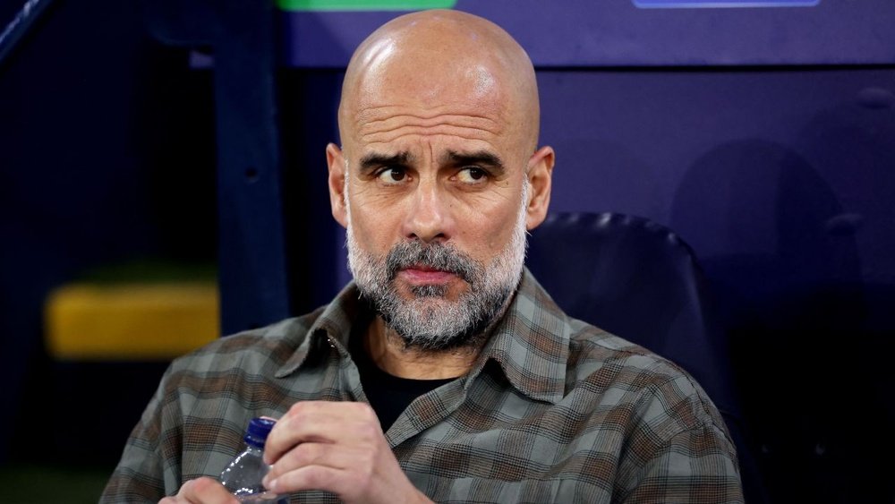 Guardiola a rendu hommage au Barça de Flick. EFE/Adam Vaughan