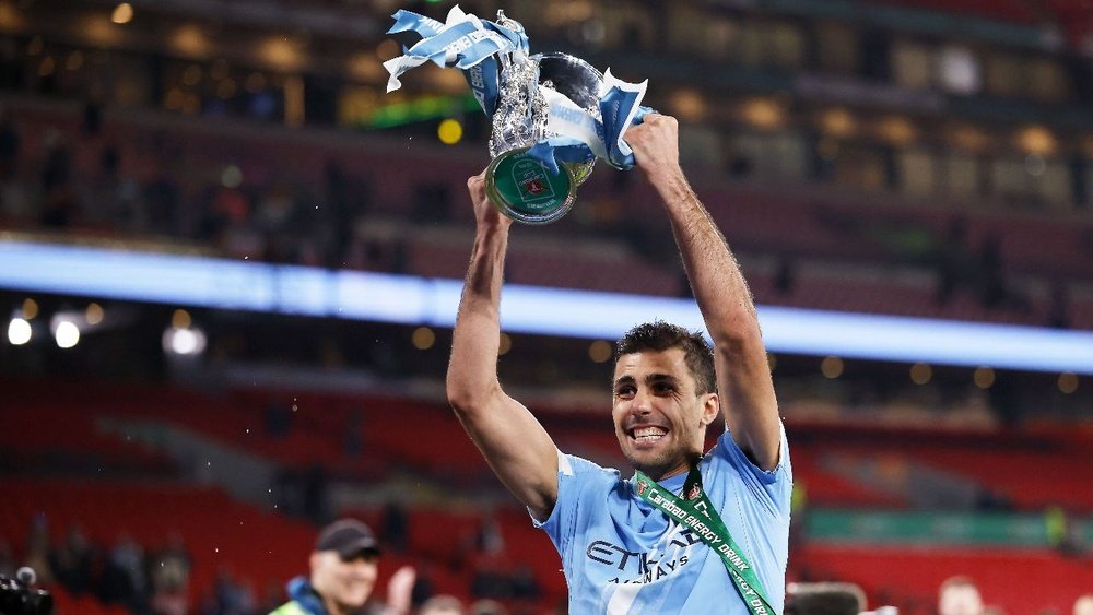 Rodri a ouvert la porte à un futur transfert au Real Madrid. EFE