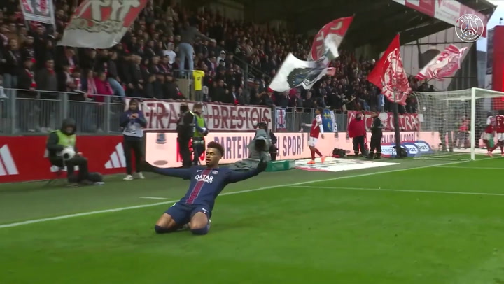 Desire Doue’s first five Ligue 1 goals of 2025/26