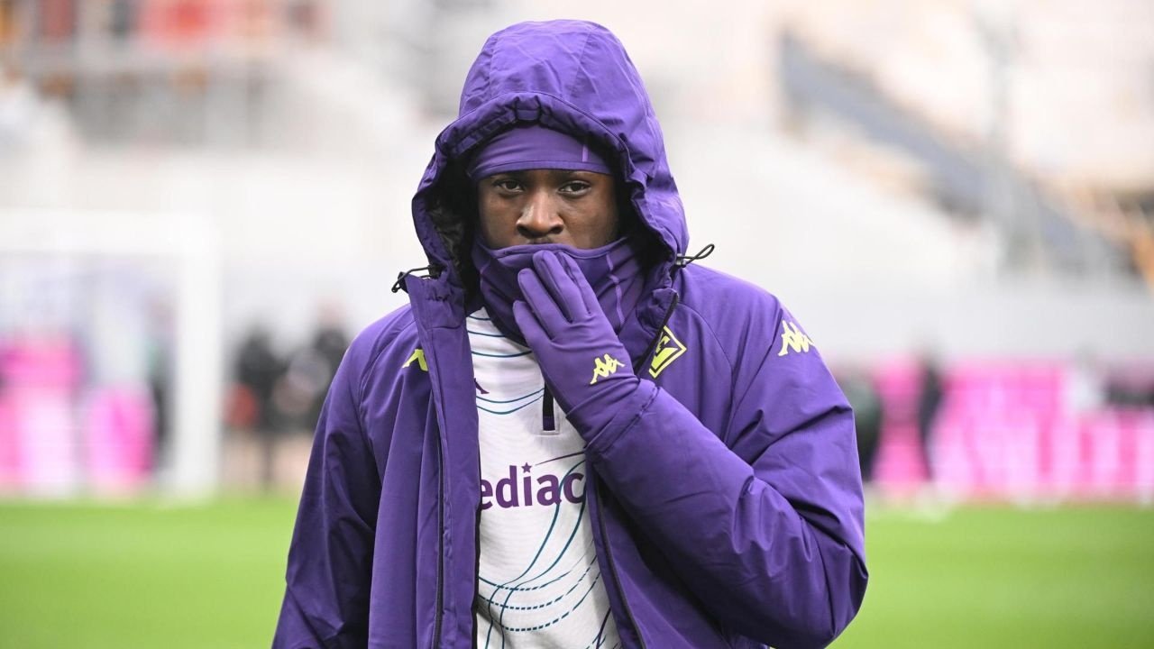 Moise Kean tuvo una discusión con un influencer. EFE/Claudio Giovannini