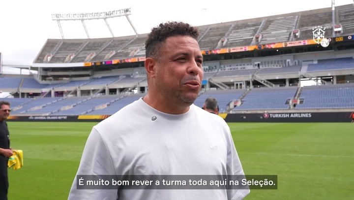 Ronaldo s'exprime sur la préparation de la sélection brésilienne à Orlando. DUGOUT