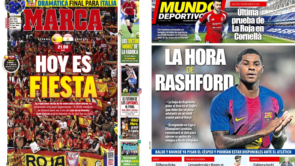 Portadas de la prensa deportiva del 31-03-26