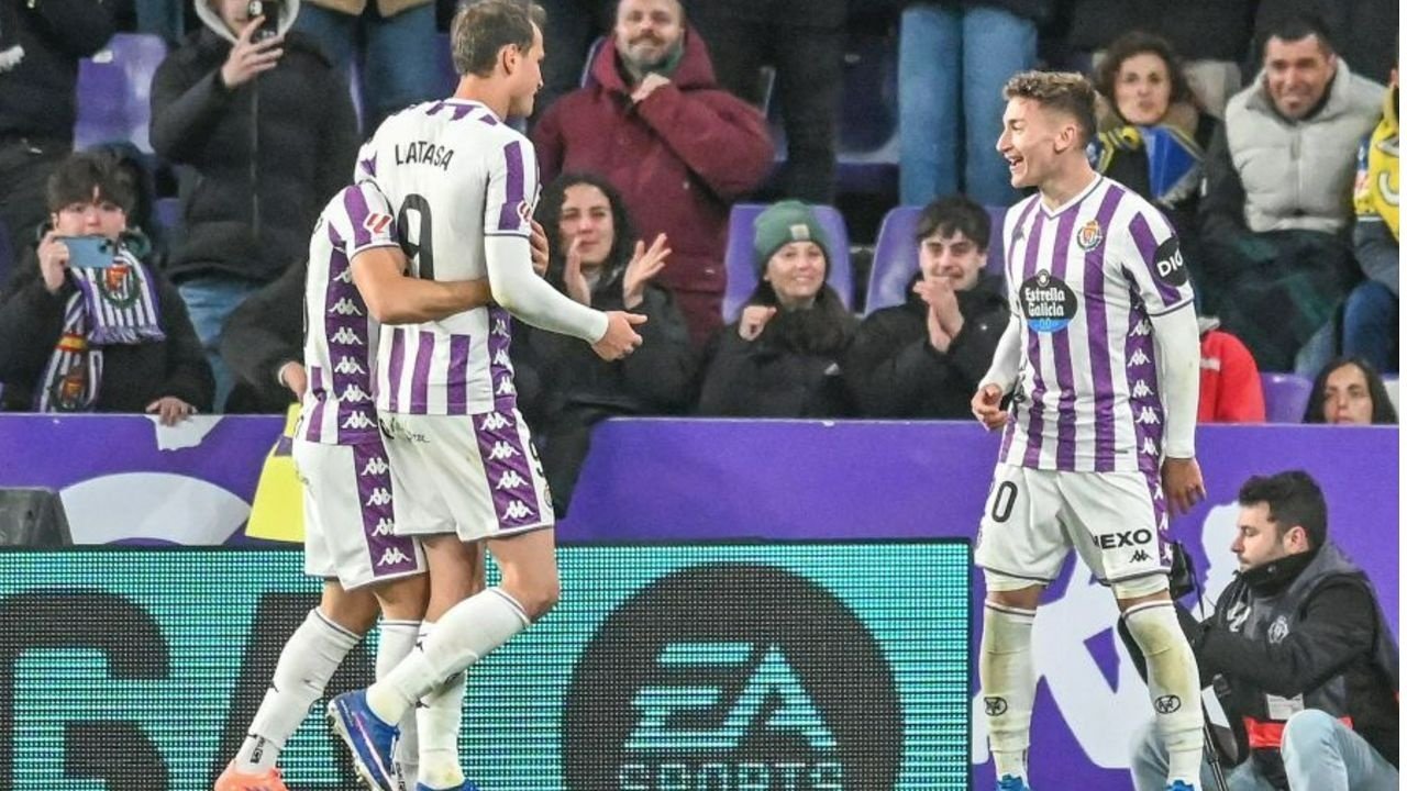 El 'match-ball' fue blanquivioleta. LaLiga