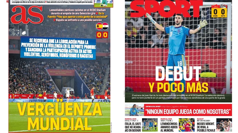 Portadas de la prensa deportiva del 01-04-26