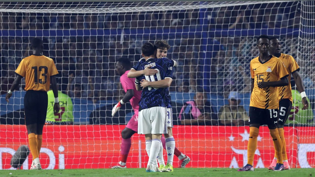 Messi y la Argentina maciza sí aparecen ante Zambia