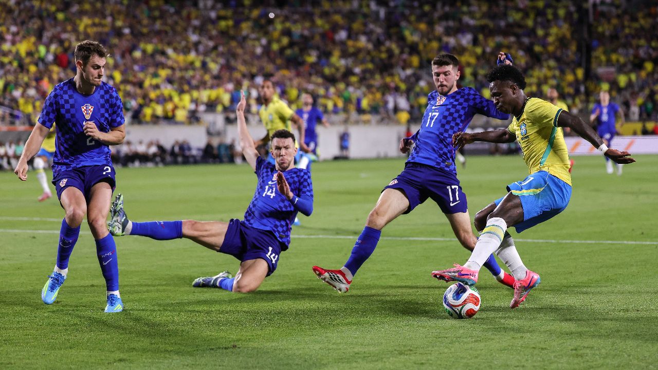 Brasil derrotó 3-1 a Croacia