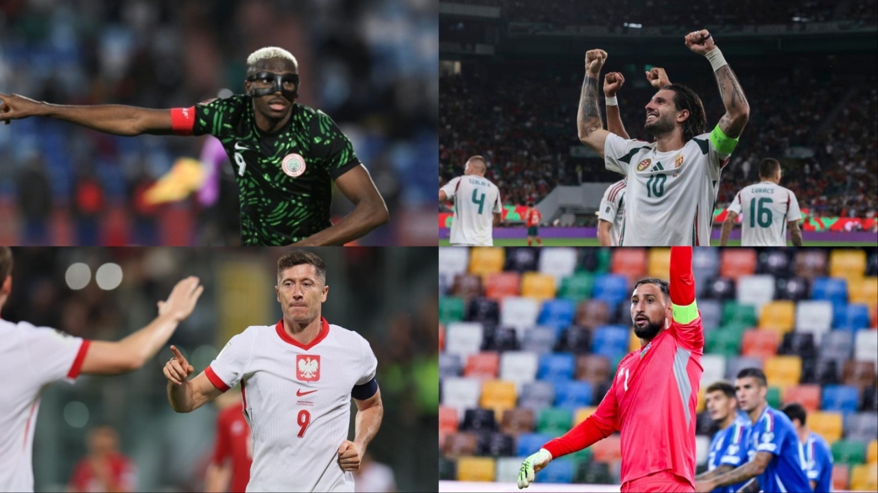 Osimhen / Szóbozslay / Lewandowski / Donnarumma 