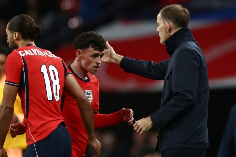 Phil Foden a eu du mal à exprimer tout son potentiel sous le maillot anglais. AFP