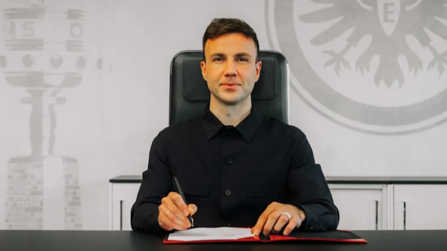 Mario Götze lie son futur à l'Eintracht Francfort jusqu'en 2028