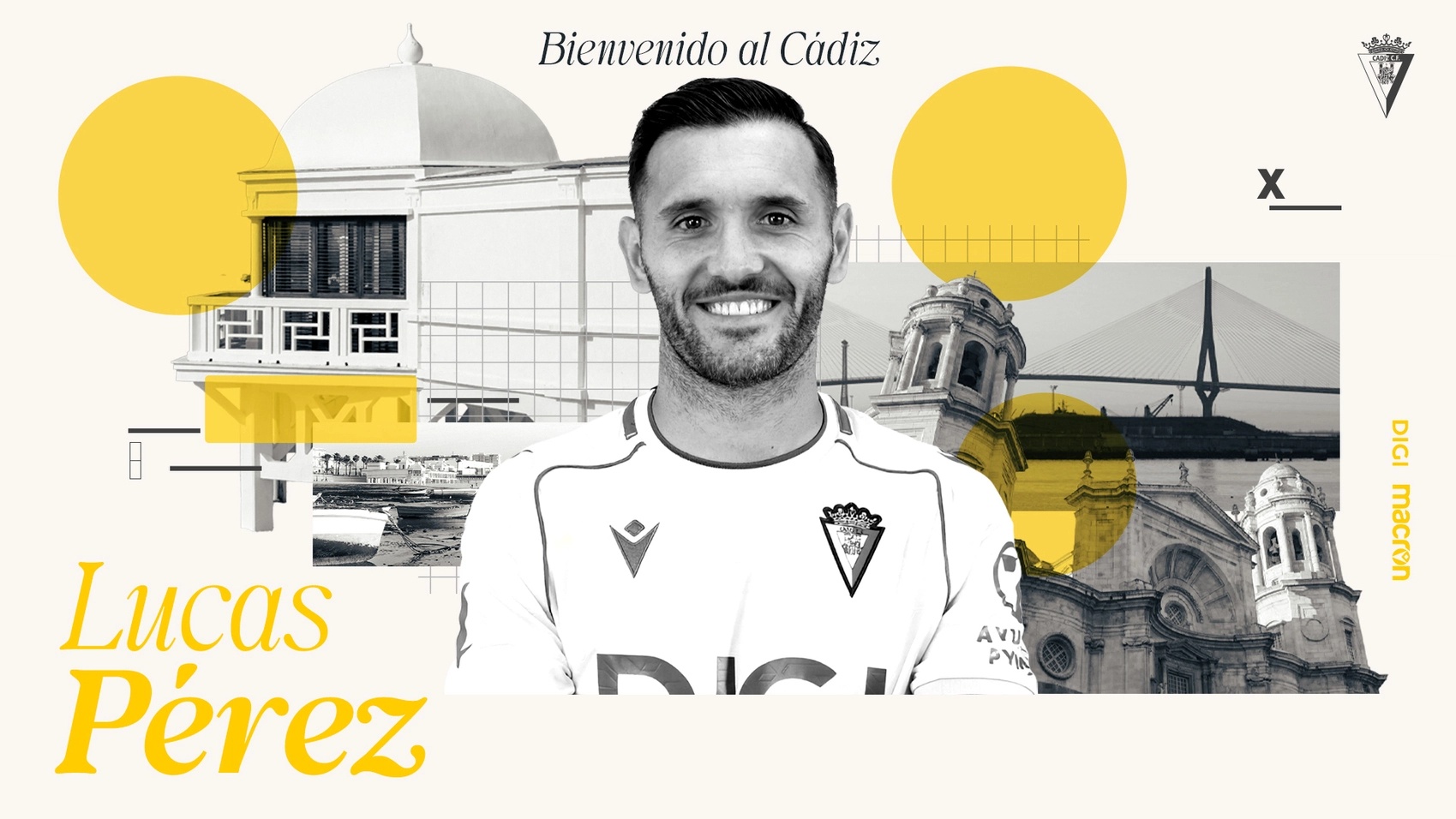 Lucas Pérez vuelve al Cádiz