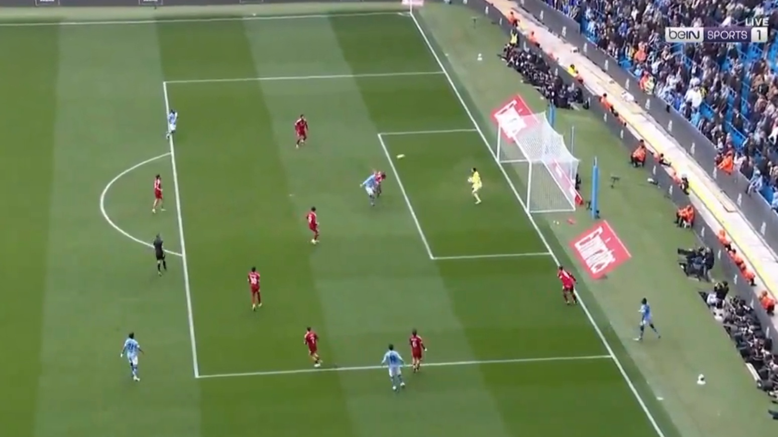 Apisonadora Haaland: 'hat trick' ante el Liverpool en 18'