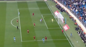 Apisonadora Haaland: 'hat trick' ante el Liverpool en 18'