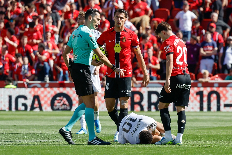 Sánchez Martínez, en el Mallorca-Real Madrid