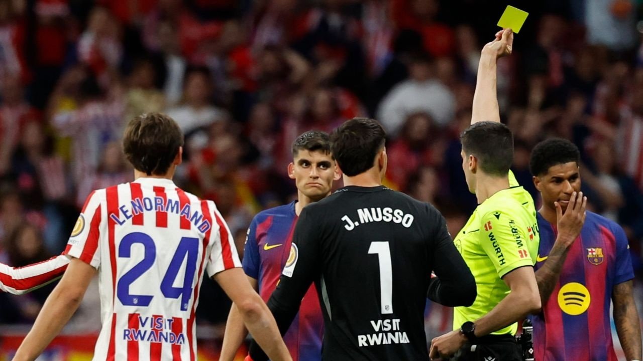 Le VAR a joué un rôle prépondérant au Metropolitano. EFE