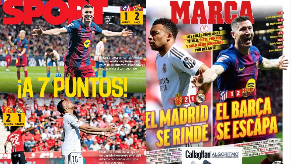 Portadas de la prensa deportiva del 05-04-26