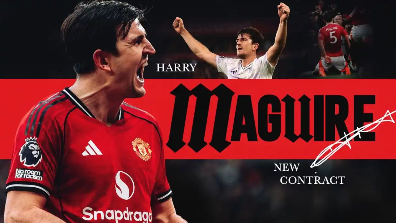Maguire renueva por el United hasta 2027