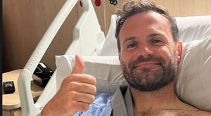 Juan Mata se fractura el codo