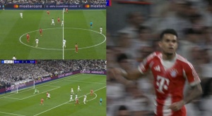 Un error de Vini propició la contra del Bayern y el 0-1 de Luis Díaz