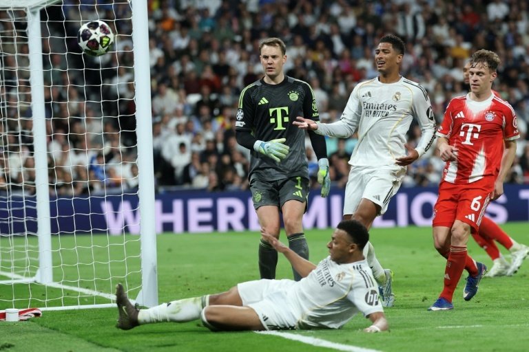 Diaz et Kane marquent et le Bayern s'impose de justesse face au Real Madrid. AFP