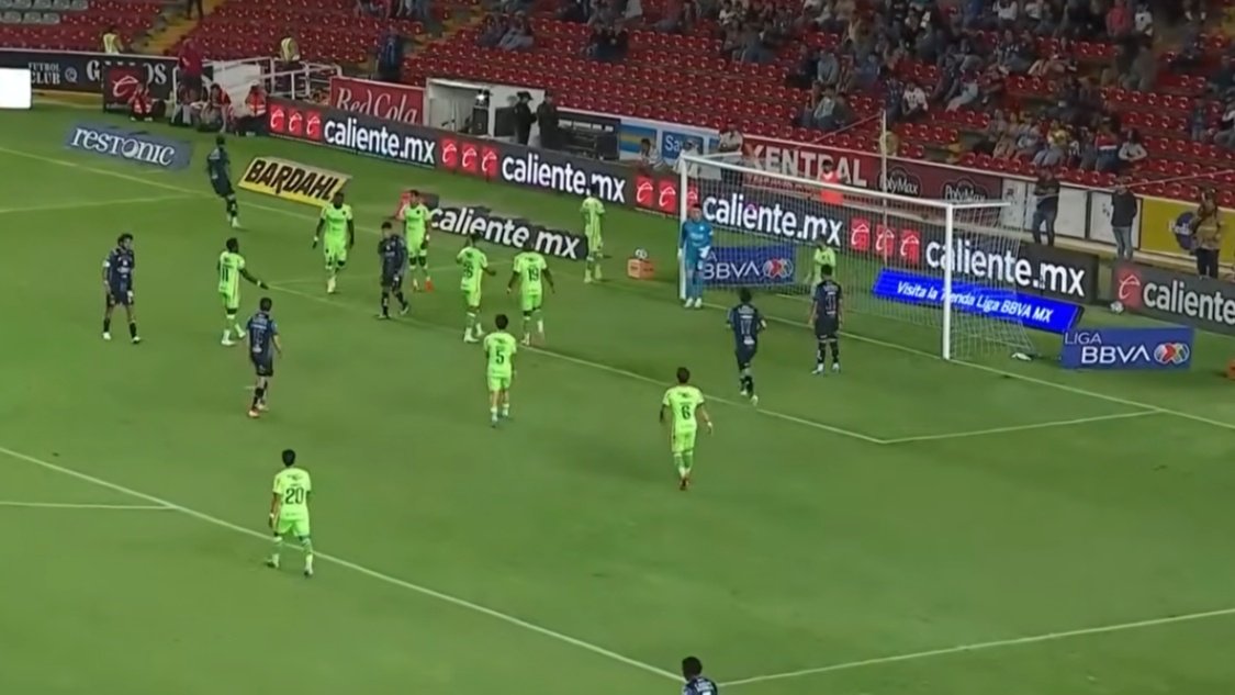 Un gol de penalti de Óscar Estupiñán en el minuto 101 repartió los puntos entre Querétaro y Juárez en un encuentro aplazado en aquel entonces por la muerte del Mencho.