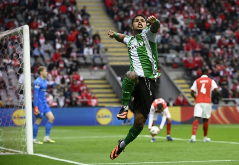 Betis earn draw in Europa League quarter-final at Braga
