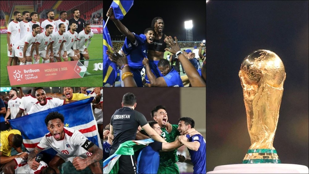 Les nouveaux visages du football mondial : découvrez les débutants de la Coupe du monde 2026. EFE/AFP