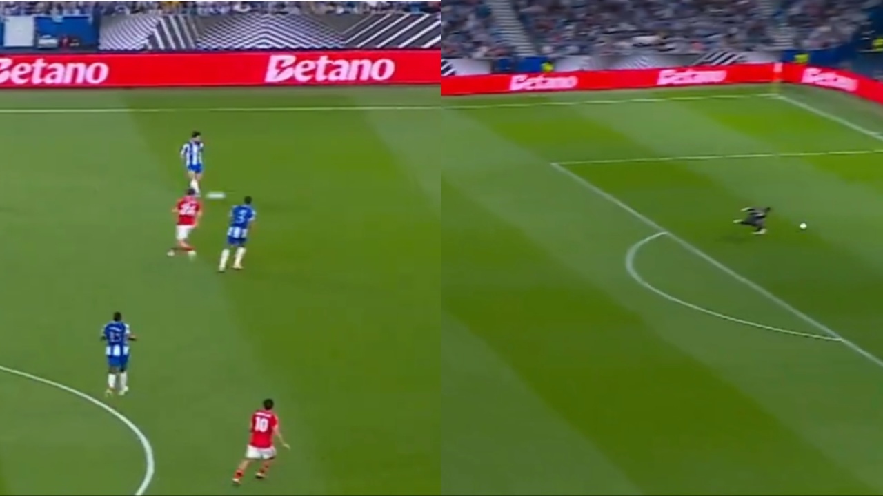 Autogol surrealista en la entrega de un defensor a su portero