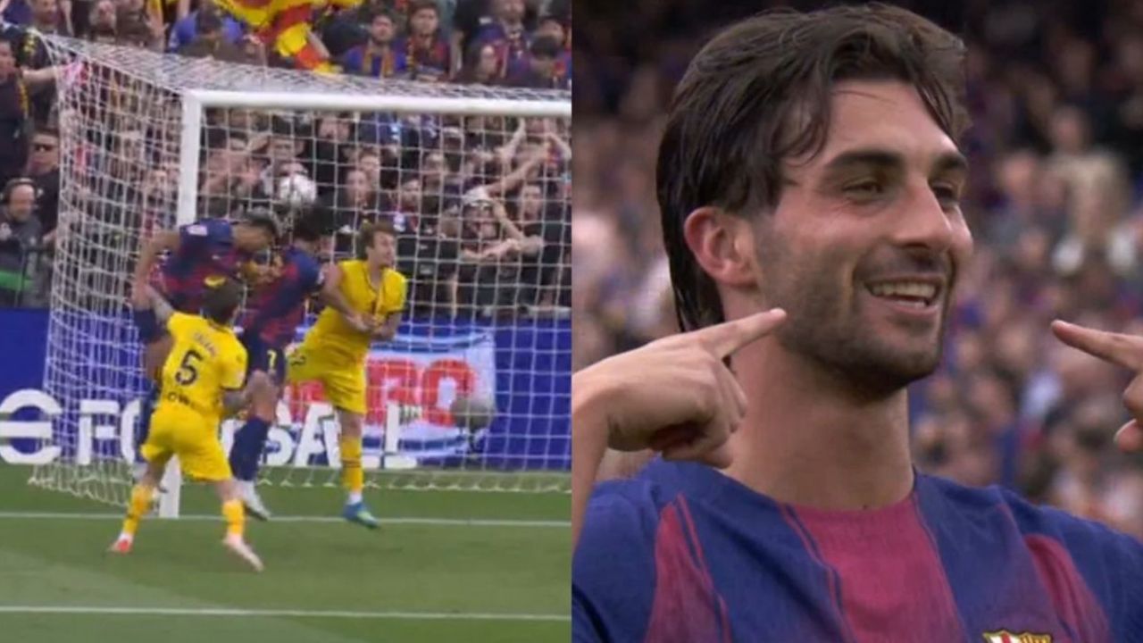 Ferran, de cabeza, se reencontró con el gol más de 2 meses después