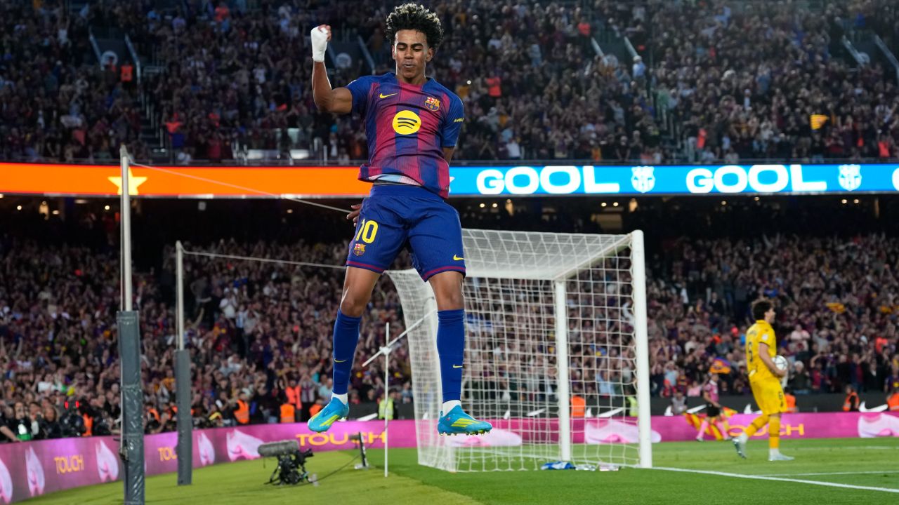 Lamine Yamal volvió a marcar en el Barcelona-Espanyol